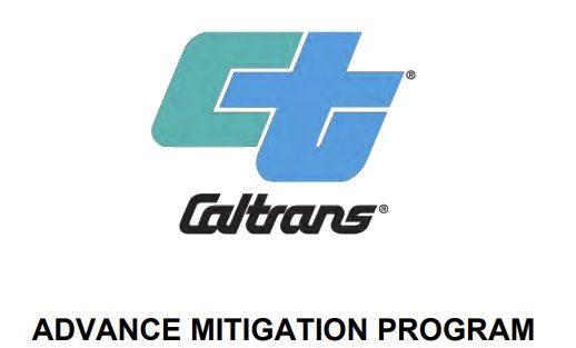 Caltrans Advance Mitigation Program logo